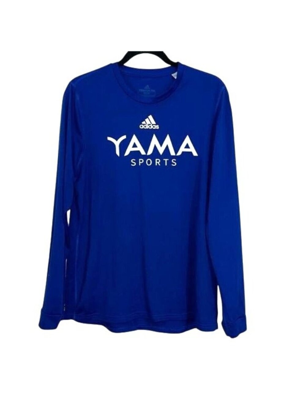Adidas Blue Long Sleeve Creator Tee M